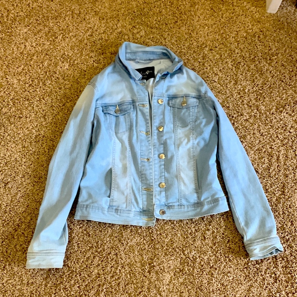 Light blue jean jacket